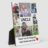 Maßgeschneiderte moderne Einheit 8 FotoCollage Fotoplatte (Seite)