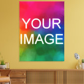 Maßgeschneiderte moderne Elegant Vertikale hohe Qu Leinwanddruck (Insitu (Wohnzimmer))