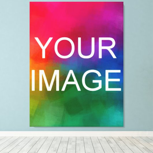 Maßgeschneiderte moderne Elegant Vertikale hohe Qu Leinwanddruck (Insitu (Holzboden))