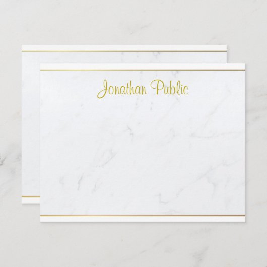 Maßgeschneiderte moderne, elegante Vorlage für Gol (Vorne/Hinten)