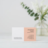 Maßgeschneiderte moderne, elegante Vorlage für Unt Visitenkarte (Stehend Vorderseite)