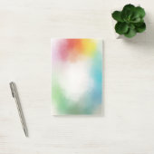 Maßgeschneiderte, moderne Farbvorlage für Abstrakt Post-it Klebezettel (Büro)