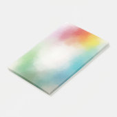 Maßgeschneiderte, moderne Farbvorlage für Abstrakt Post-it Klebezettel (angewinkelt)