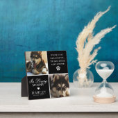 Maßgeschneiderte moderne Foto-Gedenkstätte Fotoplatte (InSitu)