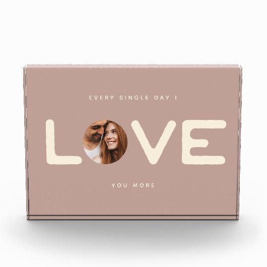 Maßgeschneiderte moderne Foto LIEBE Valentines Cou (Vorderseite)