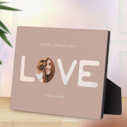 Maßgeschneiderte moderne Foto LIEBE Valentines Cou Fotoplatte