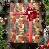 Maßgeschneiderte moderne geometrische, schwarze un geschenkpapier