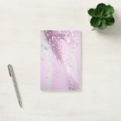 Maßgeschneiderte, moderne Glitzer-Notes Post-it Klebezettel (Büro)