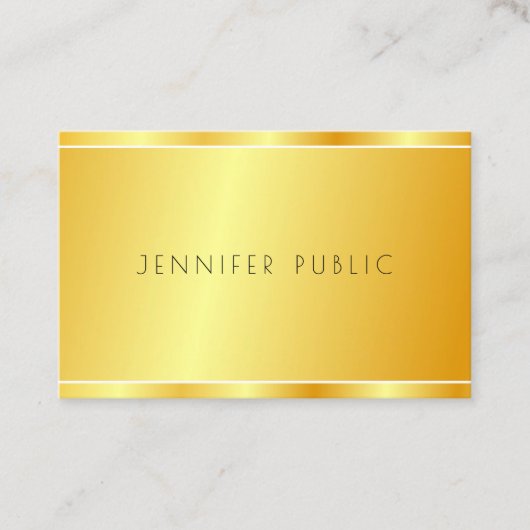 Maßgeschneiderte moderne Imitate Berufliches Desig Visitenkarte (Vorderseite)