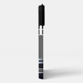 Maßgeschneiderte moderne Imitate Muster aus schmal iPhone Hülle (Rechte Seite)