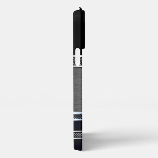 Maßgeschneiderte moderne Imitate Muster aus schmal iPhone Hülle (Rechte Seite)