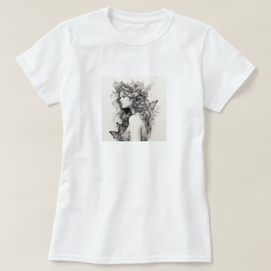 Maßgeschneiderte moderne Mama Muttertagsgeschenk T-Shirt (Design vorne)