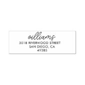 Maßgeschneiderte, moderne, Minimalistische, selbst Permastempel (Design)