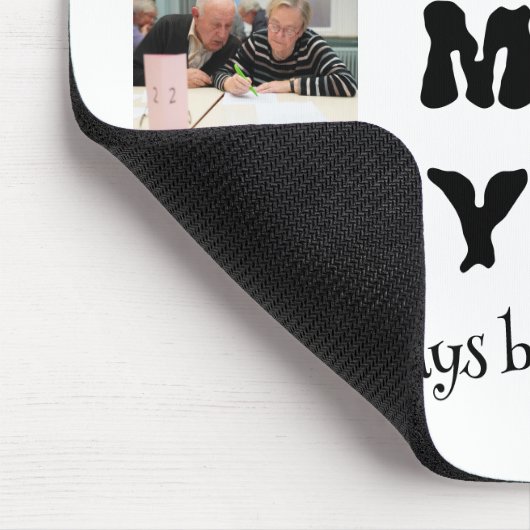 Maßgeschneiderte moderne Mum 10 FotoCollage Mousepad (Ecke)