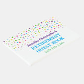 Maßgeschneiderte, moderne Niedlich-farbige Konfett Gästebuch (Ecke)