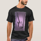 Maßgeschneiderte moderne Pop Art Electric Gitarre  T-Shirt (Vorderseite)