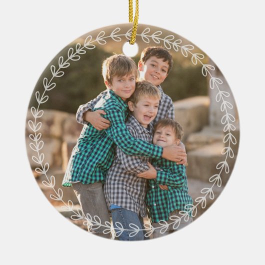 Maßgeschneiderte moderne Rustikale Kleider Foto Gr Keramik Ornament (Vorne)