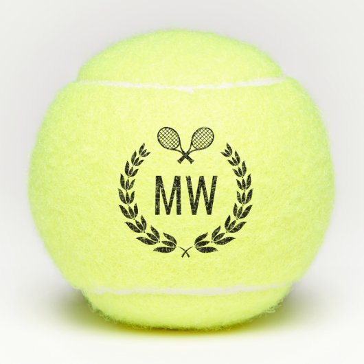 Maßgeschneiderte, moderne Tennisbälle (Vorderseite)