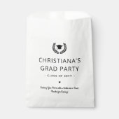 Maßgeschneiderte, moderne und Minimalistische Grad Geschenktütchen (Vorderseite)
