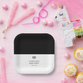 Maßgeschneiderte, moderne und Minimalistische Grad Pappteller (Party)