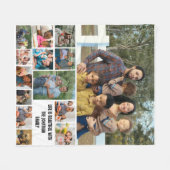 Maßgeschneiderte moderne Version 14 Vorlage für Fo Fleecedecke (Vorderseite (Horizontal))