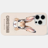 Maßgeschneiderte, moderne Wasserfarbe Niedlich Ost Case-Mate iPhone Hülle (Rückseite (Horizontal))