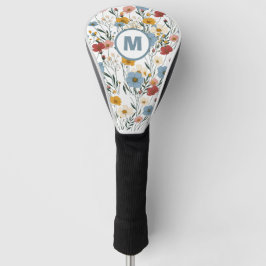 Maßgeschneiderte moderne Wildblume Beste Geschenke Golf Headcover
