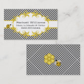 Maßgeschneiderte Mommy-Karte für Schwarz und Weiß Telefonnummerkarte (Vorne/Hinten)