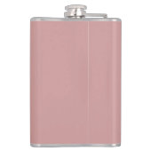 Maßgeschneiderte Mongram Fox- und Golf Ball Dusty Flachmann (Rückseite)