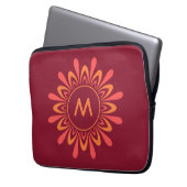 Maßgeschneiderte Mono-Ärmel für stylisierte Sun-Mu Laptopschutzhülle (Vorderseite Links)