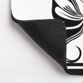 Maßgeschneiderte Monochrome-Butterfly-Mousepad Mousepad (Ecke)