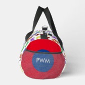 Maßgeschneiderte Monogram Kids Back to School Duff Duffle Bag (Rechts)