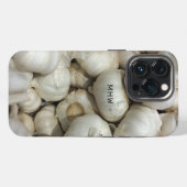 Maßgeschneiderte Monogram Knoblauchgehäuse iPhone Hülle (Rückseite (Horizontal))