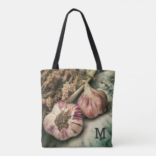 Maßgeschneiderte Monogramm-Beutel für Knoblauch/Fe Tasche