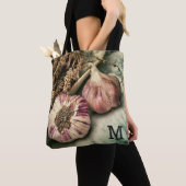 Maßgeschneiderte Monogramm-Beutel für Knoblauch/Fe Tasche (Von Nahem)
