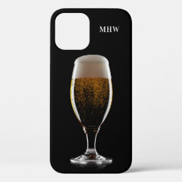 Maßgeschneiderte Monogramm Glas Biertelefone Case-Mate iPhone Hülle
