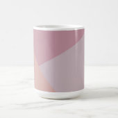 Maßgeschneiderte Monogramm-Tasse mit hellrosa Teto Kaffeetasse (Mittel)