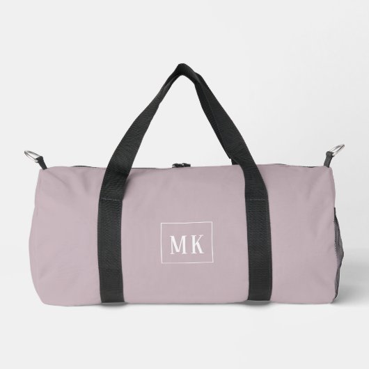 Maßgeschneiderte Monogramm, überall malidiert Duffle Bag (Vorderseite)
