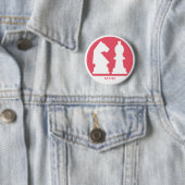 Maßgeschneiderte Monogramm- und Farbtasten CHESS Button (Beispiel)