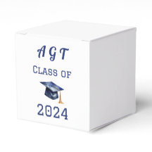 Maßgeschneiderte Monogramme und Abschluss Jahr Bla