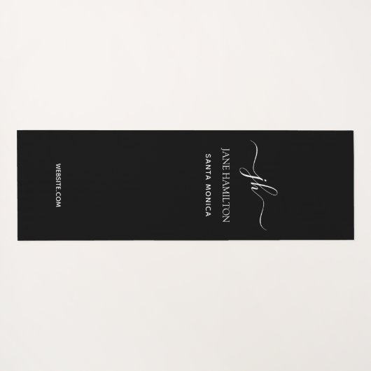 Maßgeschneiderte Monographie Yogamatte (Rückseite (Horizontal))