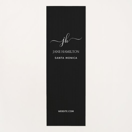 Maßgeschneiderte Monographie Yogamatte (Vorderseite)