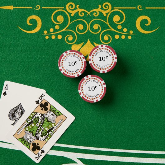 Maßgeschneiderte Monte Carlo Smooth 10 Cent 14 Gra Pokerchips (Pokertisch (Stapel))