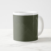 Maßgeschneiderte Moos Green Moderne Tasse (Vorderseite Rechts)
