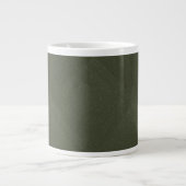 Maßgeschneiderte Moos Green Moderne Tasse (Vorderseite)