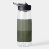 Maßgeschneiderte Moosgrüne Strahlflasche Trinkflasche (Rechts)