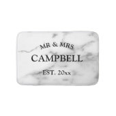 Maßgeschneiderte mrs weißer Stein Marmor Badewanne Badematte (Vorderseite)