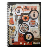 Maßgeschneiderte Musik Notizblock (Vorderseite)