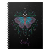 Maßgeschneiderte mystische Moth Notizblock (Vorderseite)