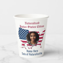 Maßgeschneiderte "Naturalized Citizen Foto USA Fla